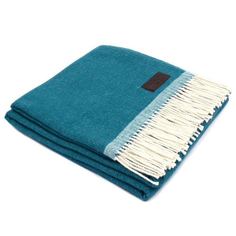 Плед SARA 5000 Marzotto Синий в Москве | Loft Concept 