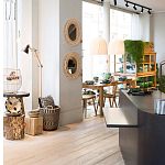 Зеркало из ротанга WICKER MIRROR варинант исполнения - 9 | Loft Concept в Москве