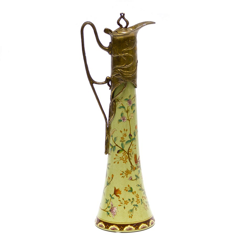 Кувшин Eastern Jug Зеленый Бронза в Москве | Loft Concept 