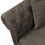 Мебельная ткань Шенилл коричневый цвет 138 см T4-41 варинант исполнения - 3 | Loft Concept в Москве