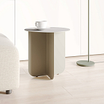 Cross журнальный столик чёрный из металла и кожи варинант исполнения - 1 | Loft Concept в Москве