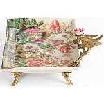 Блюдо фарфоровое Поле цветов Terra варинант исполнения - 3 | Loft Concept в Москве