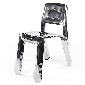 Стул Chippensteel 0.5 Polished Stainless Steel Seating by Zieta Chrome