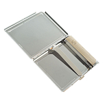 Портсигар с газовой зажигалкой из натурального камня Мусковит Stone Cigarettes Cases варинант исполнения - 3 | Loft Concept в Москве