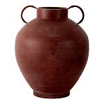 Ваза бордовая с 2-мя фактурными ручками Vase Burgundy Glaze варинант исполнения - 1 | Loft Concept в Москве