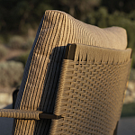 Дизайнерское уличное кресло на металлическом каркасе PHOENIX Armchair варинант исполнения - 9 | Loft Concept в Москве