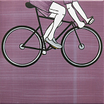 Плитка с узором Осьминог велосипедист варинант исполнения - 6 | Loft Concept в Москве