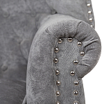 Кресло Charlie Armchair grey velour варинант исполнения - 5 | Loft Concept в Москве