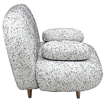 Диван с мягкой обивкой из ткани Michael Sofa варинант исполнения - 2 | Loft Concept в Москве