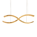 Люстра волнистой формы с фактурным хрустальным плафоном Light Delight варинант исполнения - 7 | Loft Concept в Москве