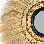 Зеркало с бахромой WICKER MIRROR 100 варинант исполнения - 2 | Loft Concept в Москве