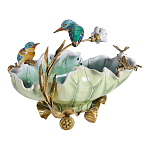 Чаша в виде листка лотоса с птицами Eden Garden варинант исполнения - 2 | Loft Concept в Москве