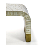 Стол журнальный Белый  BONE INLAY SIDE TABLE-Cream варинант исполнения - 3 | Loft Concept в Москве