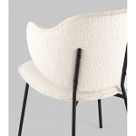 Стул Bellamy букле молочный варинант исполнения - 3 | Loft Concept в Москве