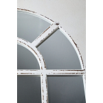 Зеркало-окно с эффектом старения в венецианском стиле Venetian White Mirror варинант исполнения - 3 | Loft Concept в Москве