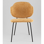 Стул Bellamy букле охра варинант исполнения - 4 | Loft Concept в Москве