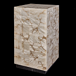 Торшер прямоугольный из натурального камня Calcite Geometry варинант исполнения - 9 | Loft Concept в Москве