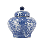 Ваза с крышкой в китайском стиле Гранатовое дерево Blooming Pomegranate варинант исполнения - 9 | Loft Concept в Москве