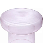 Кофейный столик стеклянный Elegant Lilac Glass Model варинант исполнения - 4 | Loft Concept в Москве