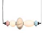 Подвесной светильник фигруный с керамическими элементами 18W LED Fragrant Light варинант исполнения - 2 | Loft Concept в Москве