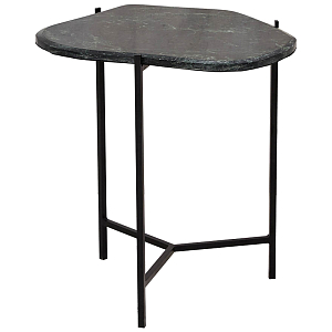 Приставной стол с каменной столешницей Tuan Side Table