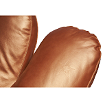 Дизайнерское кожаное кресло в форме руки Poltronova Joe Gold  Armchair варинант исполнения - 11 | Loft Concept в Москве