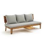 Садовый диван-трансофрмер Kate серый варинант исполнения - 1 | Loft Concept в Москве