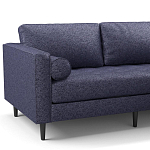 Мебельная ткань Шенилл синий цвет 138 см T4-33 варинант исполнения - 5 | Loft Concept в Москве