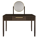 Туалетный Стол с зеркалом Primo Темный орех варинант исполнения - 9 | Loft Concept в Москве
