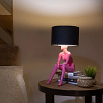 Настольная лампа TERRAMI с абажуром варинант исполнения - 11 | Loft Concept в Москве