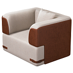 Кресло Richmond  с кожаной отделкой варинант исполнения - 2 | Loft Concept в Москве