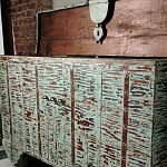 Большой Индийский сундук Бирюзовый цвет Loft-Concept  варинант исполнения - 2 | Loft Concept в Москве