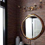 Зеркало в ассиметричной золотой раме Mirror of Aragorn варинант исполнения - 4 | Loft Concept в Москве