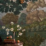 Обои ручная роспись Hill Country Scenic Special Colourway on scenic paper варинант исполнения - 3 | Loft Concept в Москве