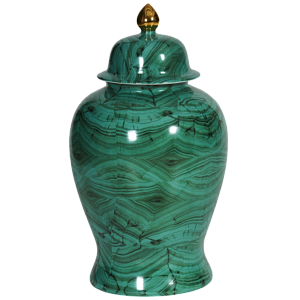 Ваза с крышкой Malachite Vase
