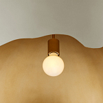 Подвесной светильник в форме купола с сочетанием золотого и оливкового цвета Eggshell варинант исполнения - 2 | Loft Concept в Москве