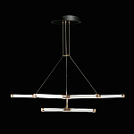 Люстра с геометрической конструкцией из вытянутых цилиндрических плафонов Hex Scaffold  варинант исполнения - 4 | Loft Concept в Москве