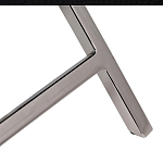 Стол сервировочный кожаный с декором в виде золотистой фигуркой лося Embodiment of Style варинант исполнения - 4 | Loft Concept в Москве