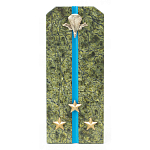 Сувенир Погон Старший Лейтенант ВДВ из натурального камня змеевик Souvenir Epaulets варинант исполнения - 1 | Loft Concept в Москве