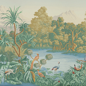 Обои ручная роспись Le Brésil Paille