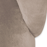 Барный стул вращающийся со спинкой Бежевый Велюр Vendramin Chair варинант исполнения - 3 | Loft Concept в Москве