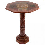 Кофейный стол из натуральных камней Лемезит и Яшма Natural Stone Tables  варинант исполнения - 9 | Loft Concept в Москве