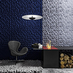 Гипсовая 3D Панель M-45 варинант исполнения - 1 | Loft Concept в Москве