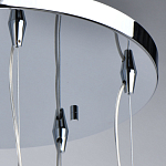 Люстра каскадная с 5-ю разноцветными стеклянными плафонами Kaleido варинант исполнения - 12 | Loft Concept в Москве