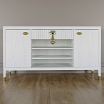 Комод-буфет Elsa Dreams White с открытыми полками   варинант исполнения - 4 | Loft Concept в Москве