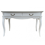 Консоль белого цвета из массива бука в стиле прованс White Provence варинант исполнения - 2 | Loft Concept в Москве