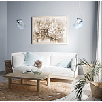 Подвесной светильник со стеклянном плафоном в форме бокала Kaleido варинант исполнения - 22 | Loft Concept в Москве