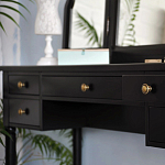 Туалетный столик Stylish Black варинант исполнения - 3 | Loft Concept в Москве