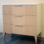 Комод коричневый с 3-мя ящиками на 4-х ножках Harper Line варинант исполнения - 3 | Loft Concept в Москве