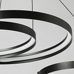 Люстра подвесная светодиодная в виде волнообразной ленты Ribbon Vortex варинант исполнения - 7 | Loft Concept в Москве